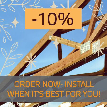 10 per cent discount until the end of March